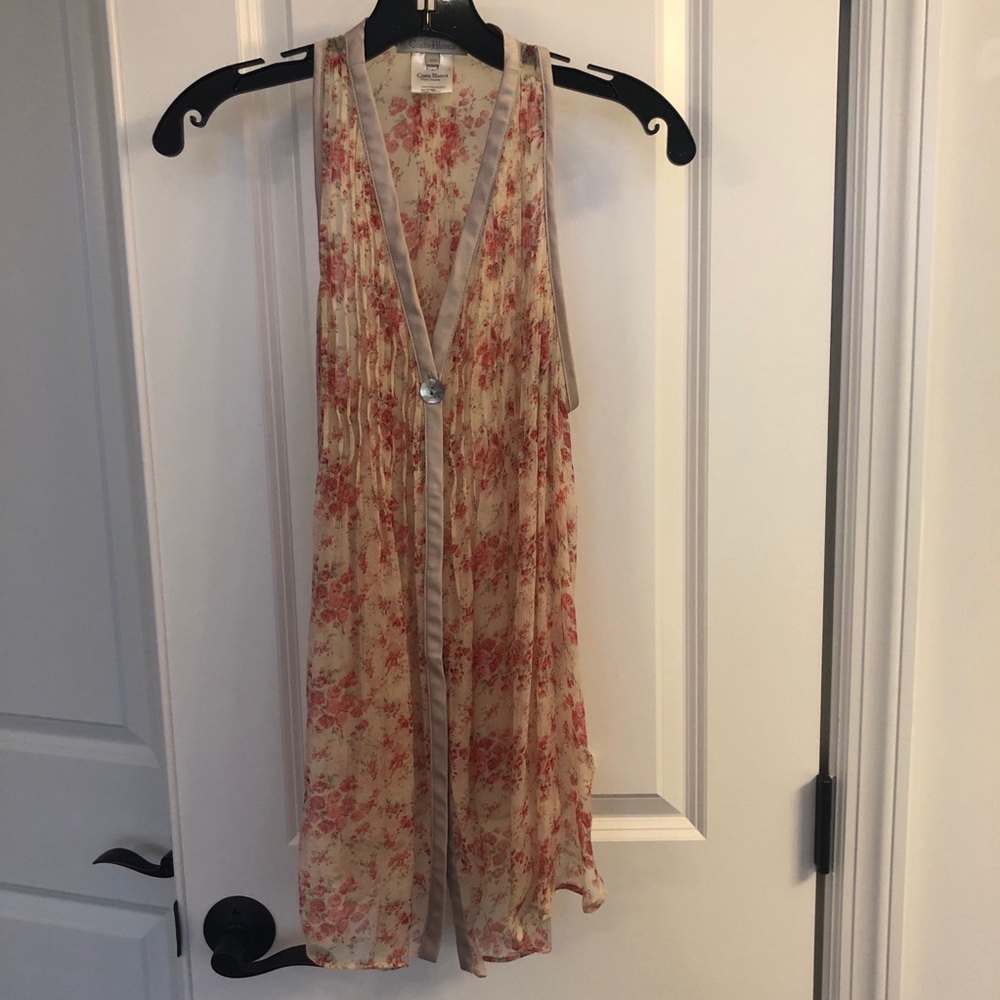 Costa Blanca floral top size medium